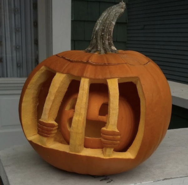 25 Easy and Creative Jack-O'-Lantern Ideas to Try » Lovely Indeed